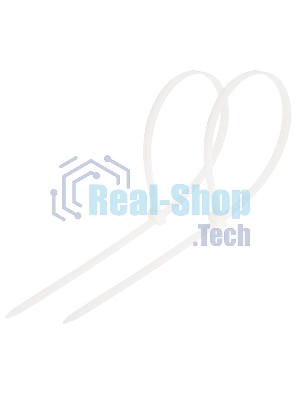 Хомут-стяжка кабельная нейлоновая Rexant 500 x 4,8 мм, белая, упаковка 100 шт.