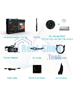 Графический монитор Huion Kamvas Pro 20 (2019), 19.5
