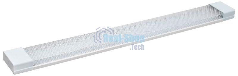 Светильник светодиодный Iek LDBO0-4013-18-6500-K01 ДБО 4013 18Вт 6500К IP20 600мм призма аналог люм.свет. 2х18, 600х62х24 мм, стальной корпус