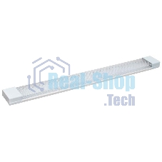 Светильник светодиодный Iek LDBO0-4013-18-6500-K01 ДБО 4013 18Вт 6500К IP20 600мм призма аналог люм.свет. 2х18, 600х62х24 мм, стальной корпус