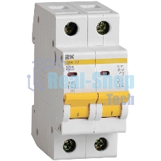 Выключатель автоматический модульный 2п B 25А 4.5кА ВА47-29 ИЭК MVA20-2-025-B