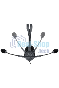 Гарнитура проводная Logitech Headset H111 Stereo grey (981-000594/981-000593/981-000588)