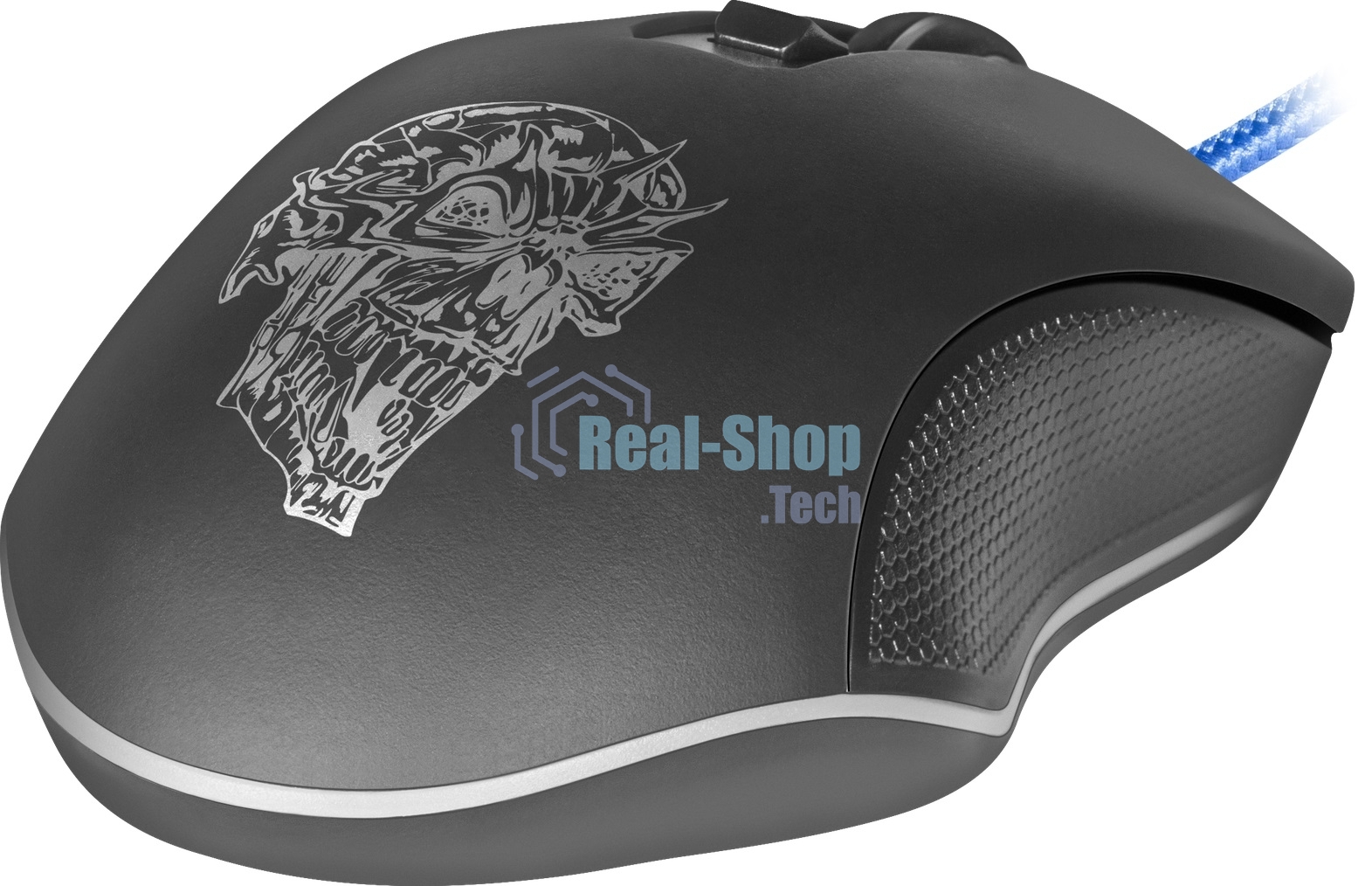 Мышь проводная Defender Sleipnir GM-927 черный, 12800 dpi, USB, кнопки - 6