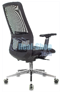 Кресло руководителя Бюрократ MC-915 черный TW-01 38-418 сетка/ткань, крестовина алюминий
