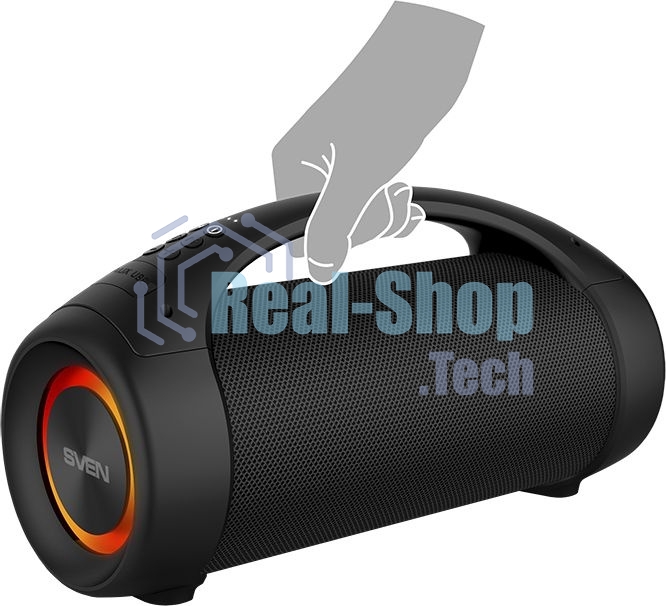 Колонка портативная Sven АС PS-370 черный 40W 2.0 BT