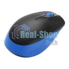 Мышь беспроводная Logitech M190 черный/синий, 1000 dpi, радиоканал, USB, кнопки - 3