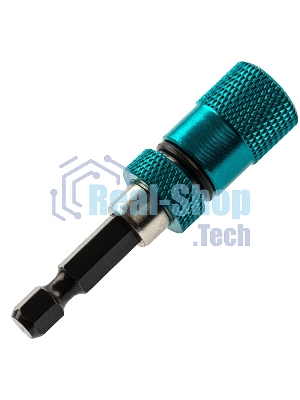 Адаптер для бит Gross с ограничителем и двойным магнитом, 1/4