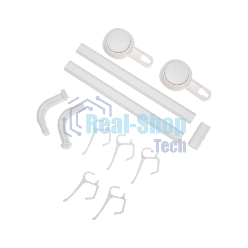 Вешалка для полотенец настенная HALSA HLS-F-105W на вакуумной присоске, 5 крючков