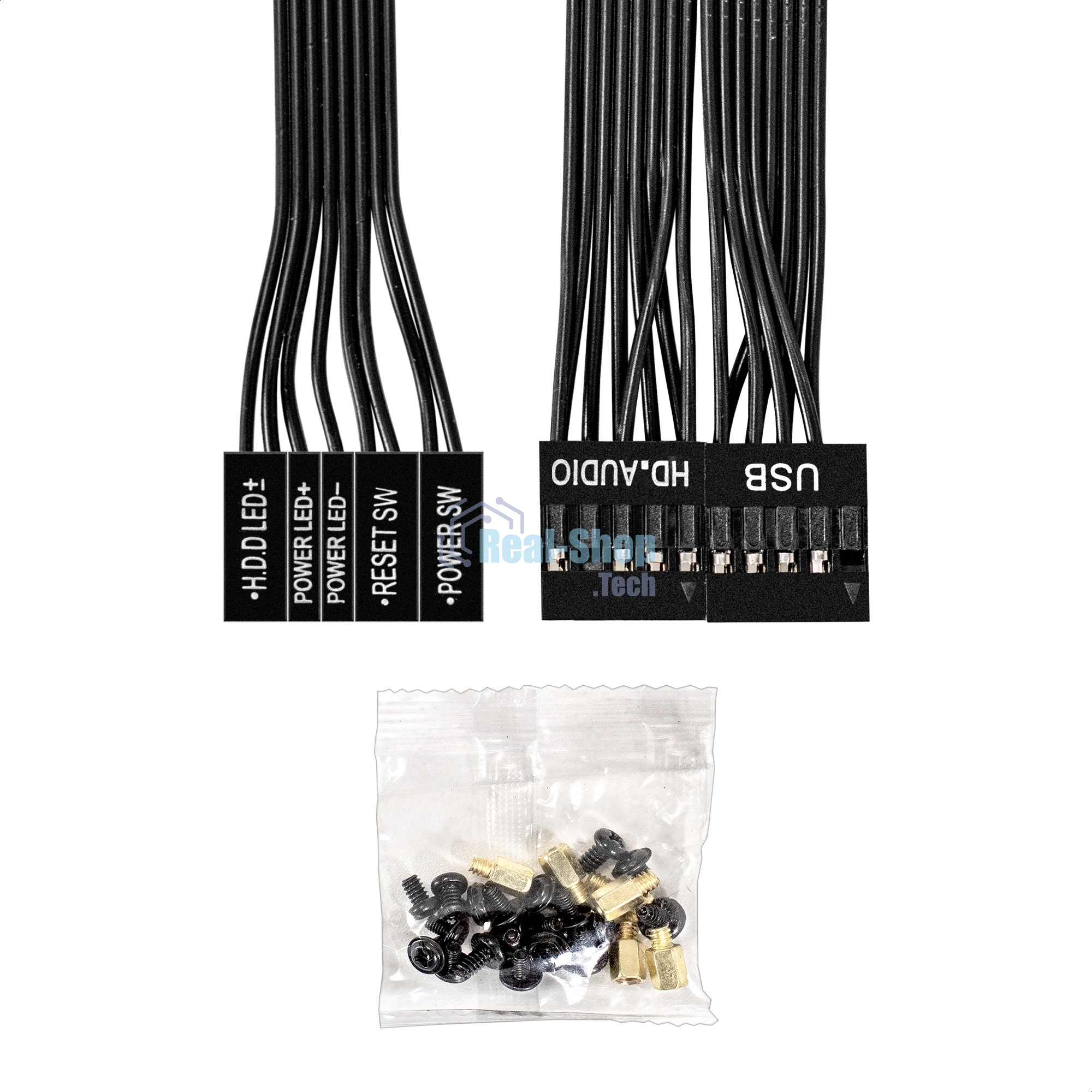 Компьютерный корпус Minitower ExeGate BAA-303-AA500 (mATX, БП AA500 с вент. 8см, 2хUSB, HD Audio, черный)