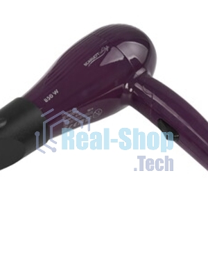 Фен Scarlett SC-HD70T24 фиолетовый/черный, 850 Вт, компактный