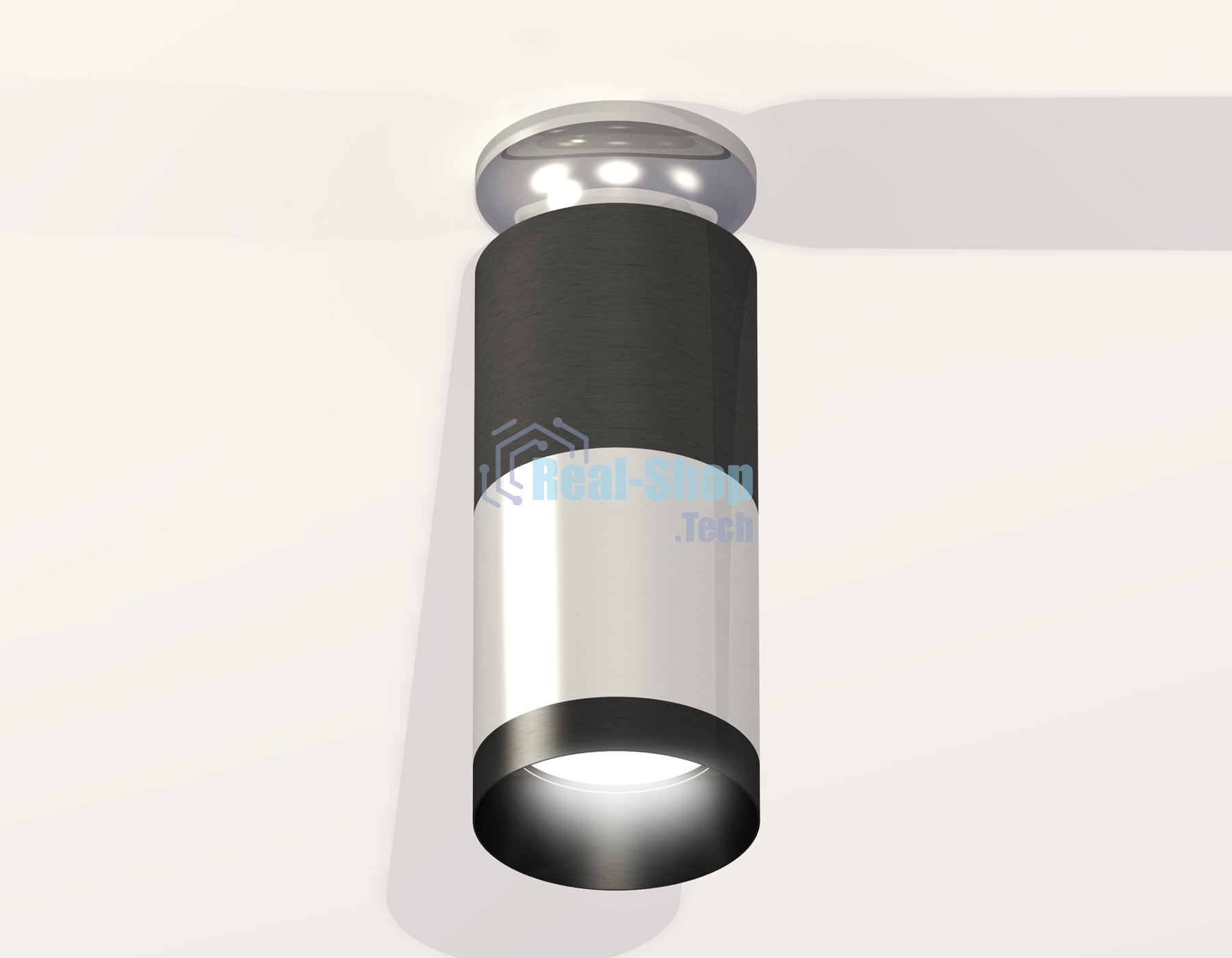 Светильник Ambrella Light XS6305100 PSL/DCH/PBK серебро полированное/черный хром/черный полированный MR16 GU5.3