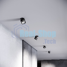 Встраиваемый светодиодный светильник 25035/LED 8W 4200K чёрный