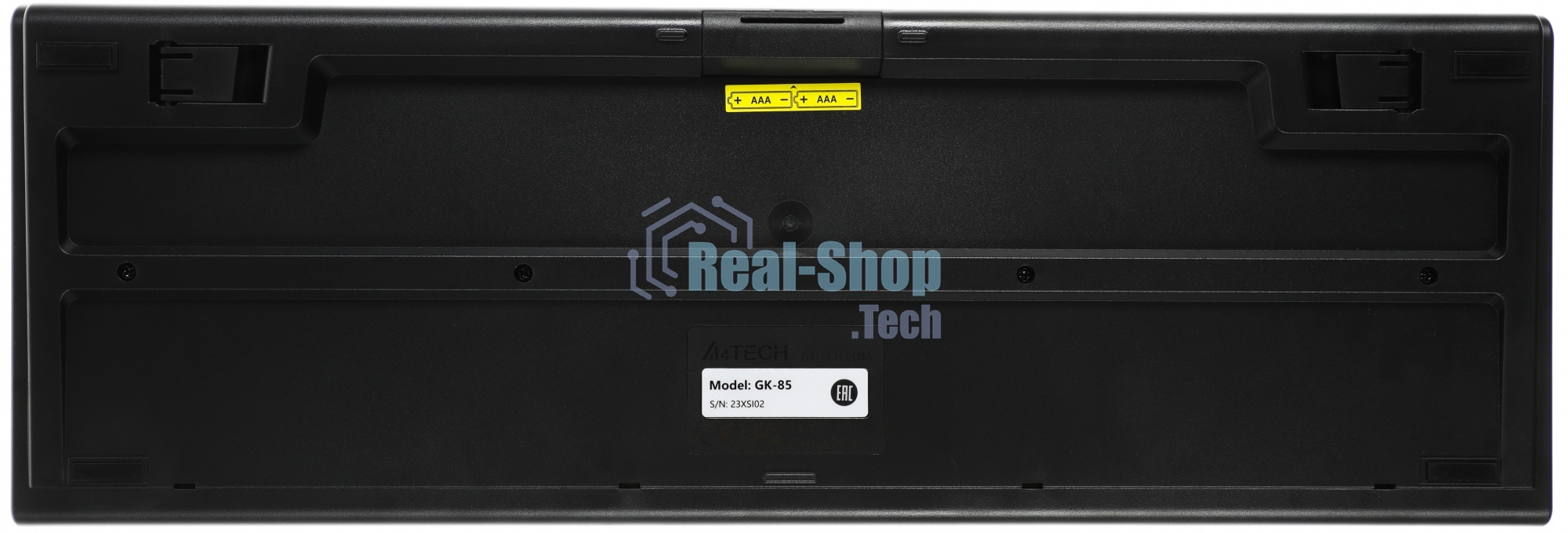Комплект клавиатура+мышь A4Tech 3000NS беспроводной, USB, 1200 DPI, чёрный