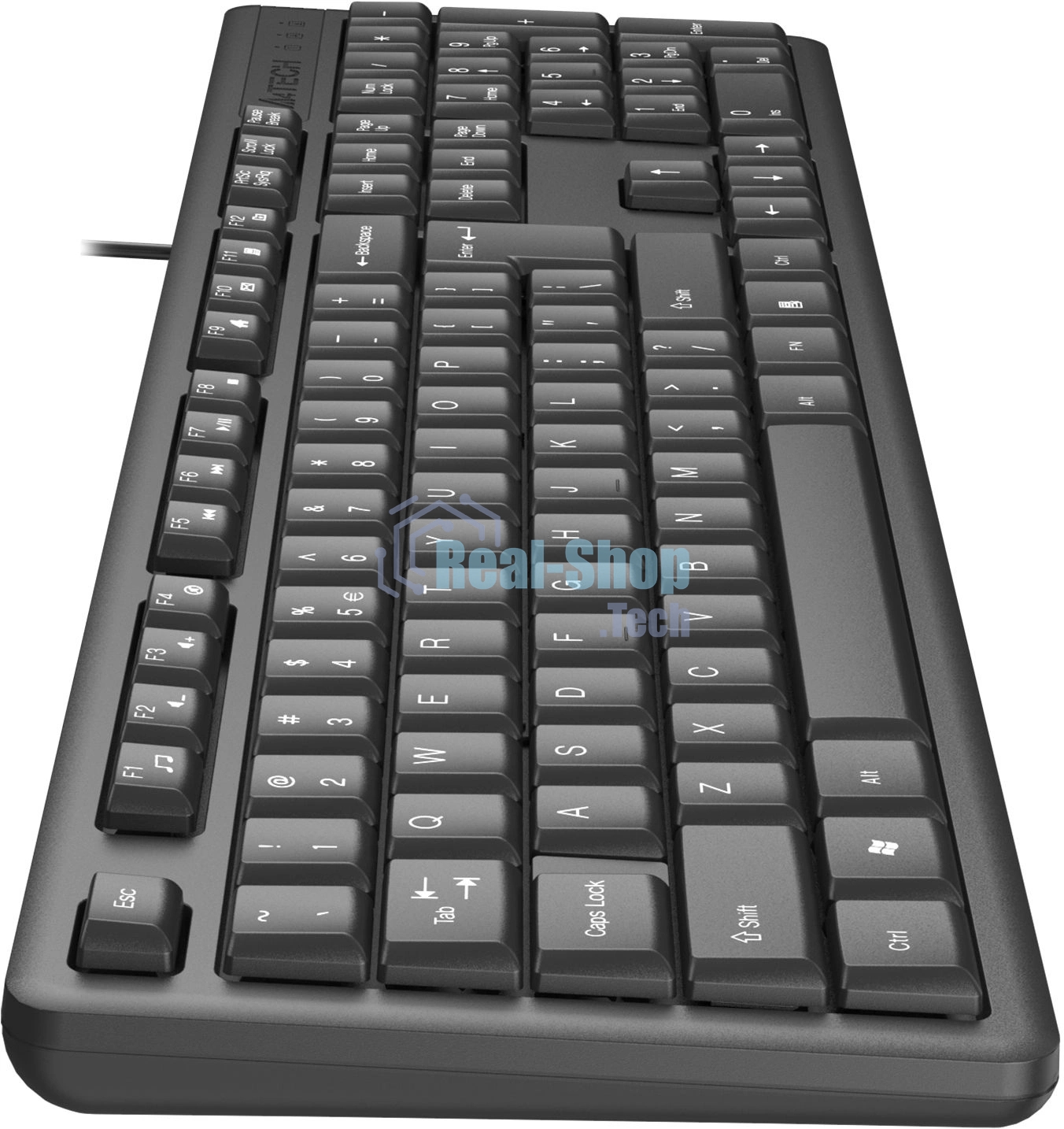 Клавиатура проводная A4Tech KR-3, USB, черный