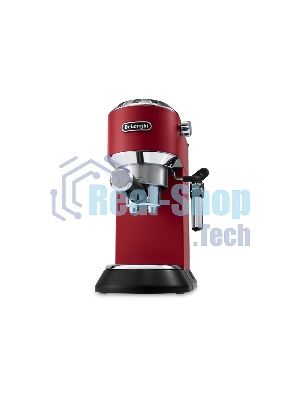 Кофеварка эспрессо DeLonghi EC685.R красный, исп. кофе - молотый/чалды, 1.1 л, 1350 Вт, 15 бар