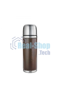 Термос Biostal-Охота NYP-1000P, 1 л, узкое горло, с крышкой-чашкой, кож. вставка, доп. пробка. в уп. 12 шт) &