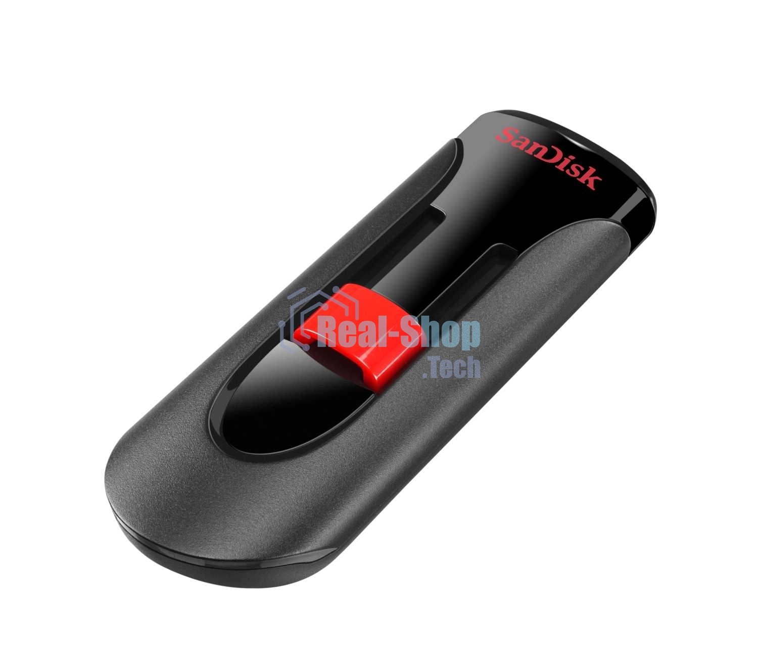 Флешка USB Sandisk 64Gb Cruzer Glide SDCZ60-064G-B35 USB 2.0 черный/красный