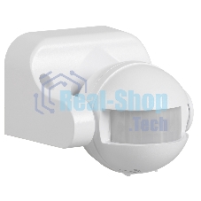 Детектор движения ДД 009 1100Вт угол. обз. 180град. IP44 бел. ИЭК LDD10-009-1100-001