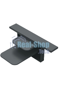 Заглушка для встраиваемого трекового шинопровода Gauss черный