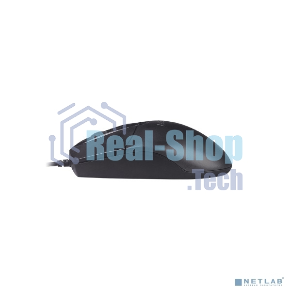 Мышь проводная A4Tech OP-720S черный, 1200 dpi, USB, кнопки - 3