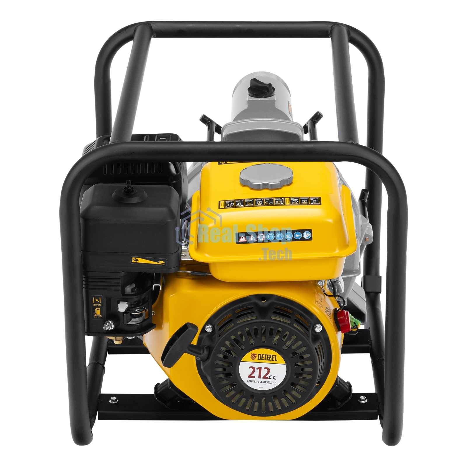 Мотопомпа бензиновая для грязной воды Denzel PX-80D7, 7 л.с., 3