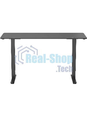 Стол компьютерный Cactus CS-EDL-BBK черный, столешница ДСП, каркас черный