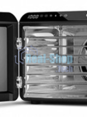 Сушилка для овощей и фруктов BQ FD1006 Black-Steel. мощность: 600 Вт