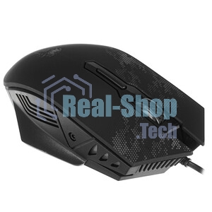Мышь проводная игровая Smartbuy (SBM-744G-K) RUSH черная