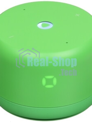 Умная колонка Яндекс Станция Лайт 2 LED, 6Вт, с экраном, 1 динамик, часы, Алиса, BT5.0, Wi-Fi, зеленый