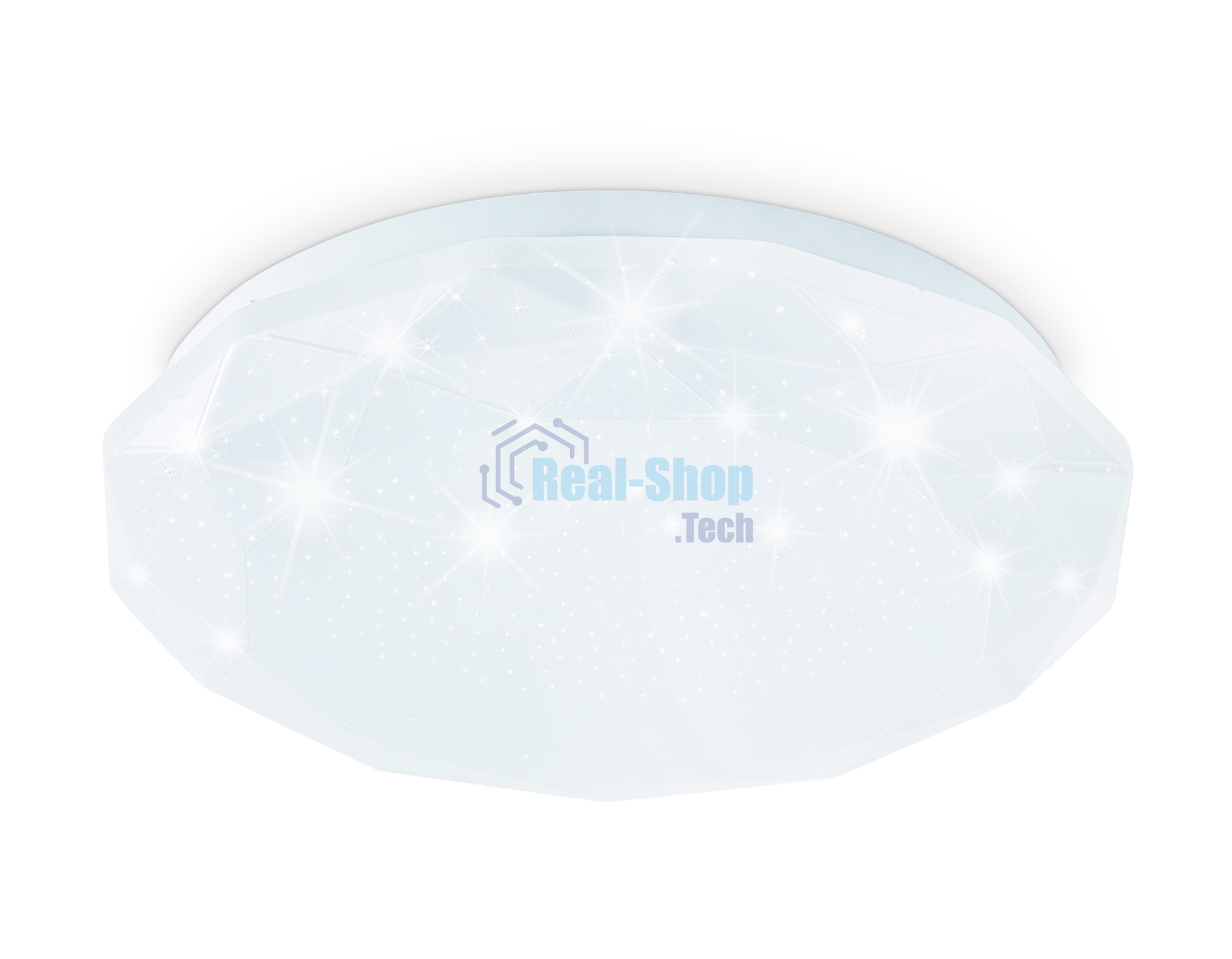 Потолочный светодиодный светильник Ambrella light FZ1017 WH белый 21W 6400K D330*55 (Без ПДУ)