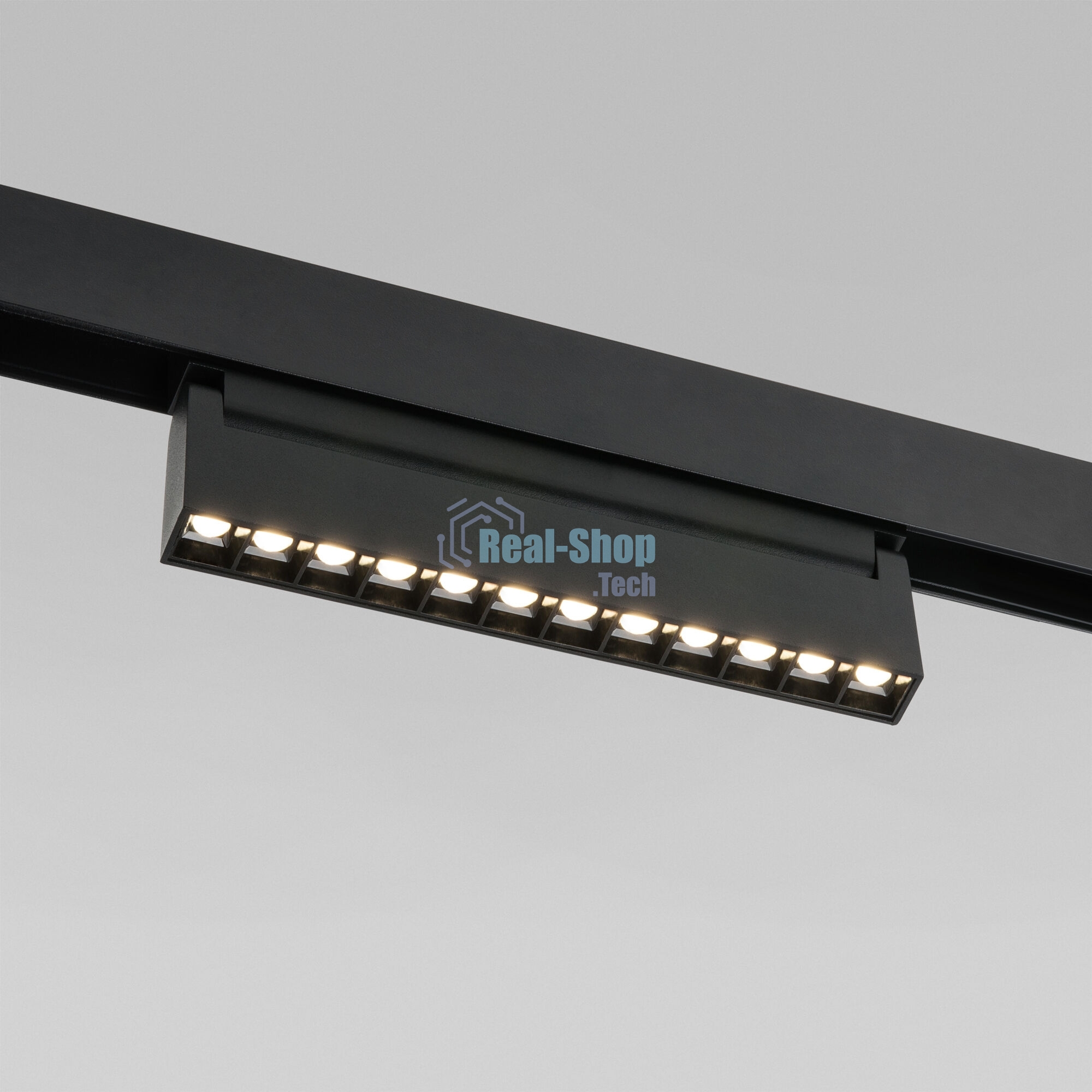 Трековый светильник Slim Magnetic HL02 12W 4200K (черный) 85010/01