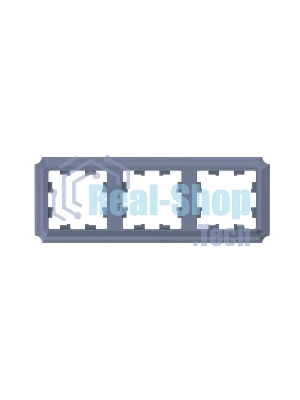 Рамка AtlasDesign Antique 3-постовая, универсальная, грифель
