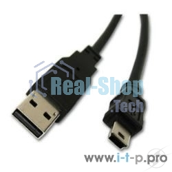 Кабель Gembird PRO CCP-USB2-AM5P-6 USB 2.0 кабель для соед. 1.8м А-miniB (5 pin) позол.конт., пакет