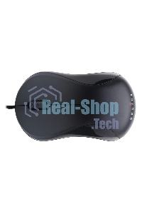 Мышь проводная Oklick 115S черный, 1200 dpi, USB, кнопки - 3