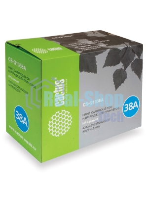 Тонер Картридж Cactus CS-Q1338A черный для HP 4200/4200DTN/4200LN/4200N/4200TN (13000 стр.)