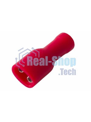 Клемма плоская Rexant полностью изолированная гнездо 5 мм 0.5-1.5 мм² (РППи-м 1.5-(4.8))