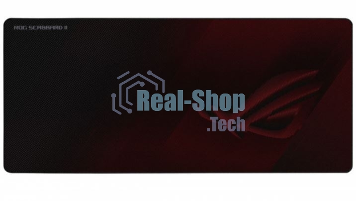Игровой коврик для мыши ASUS ROG Scabbard II (900 x 400 x 3 мм, резина, тканый материал, cиликон, 90MP00S0-B0UA00)