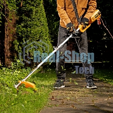 Триммер электрический Denzel TE-1220, 1200 Вт, 380 мм, катушка, диск, разборная штанга