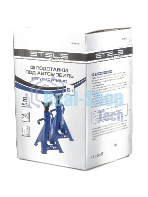 Подставки под автомобиль регулируемые Stels 6 т, h подъема 385-600 мм, 2 шт.
