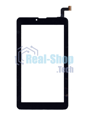 Сенсорное стекло (тачскрин) для Prestigio Wize 1177 4G, черное