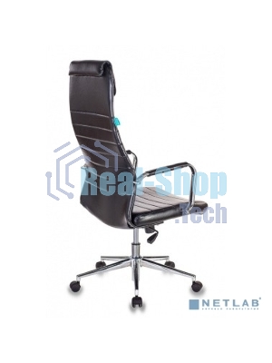Кресло Бюрократ Chair Brt KB-9N/ECO/BLACK черный, экокожа