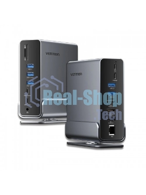 Мультифункциональная док-станция Vention USB Type-C 15 в 1