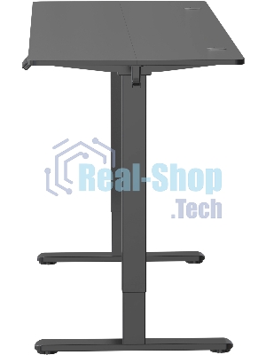 Стол компьютерный Cactus CS-EDL-BBK черный, столешница ДСП, каркас черный