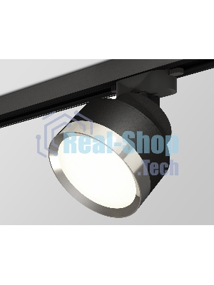 Светильник Ambrella light XT8102003 SBK/PSL черный песок/серебро полированное GX53 (A2526, A2106, C8102, N8118)