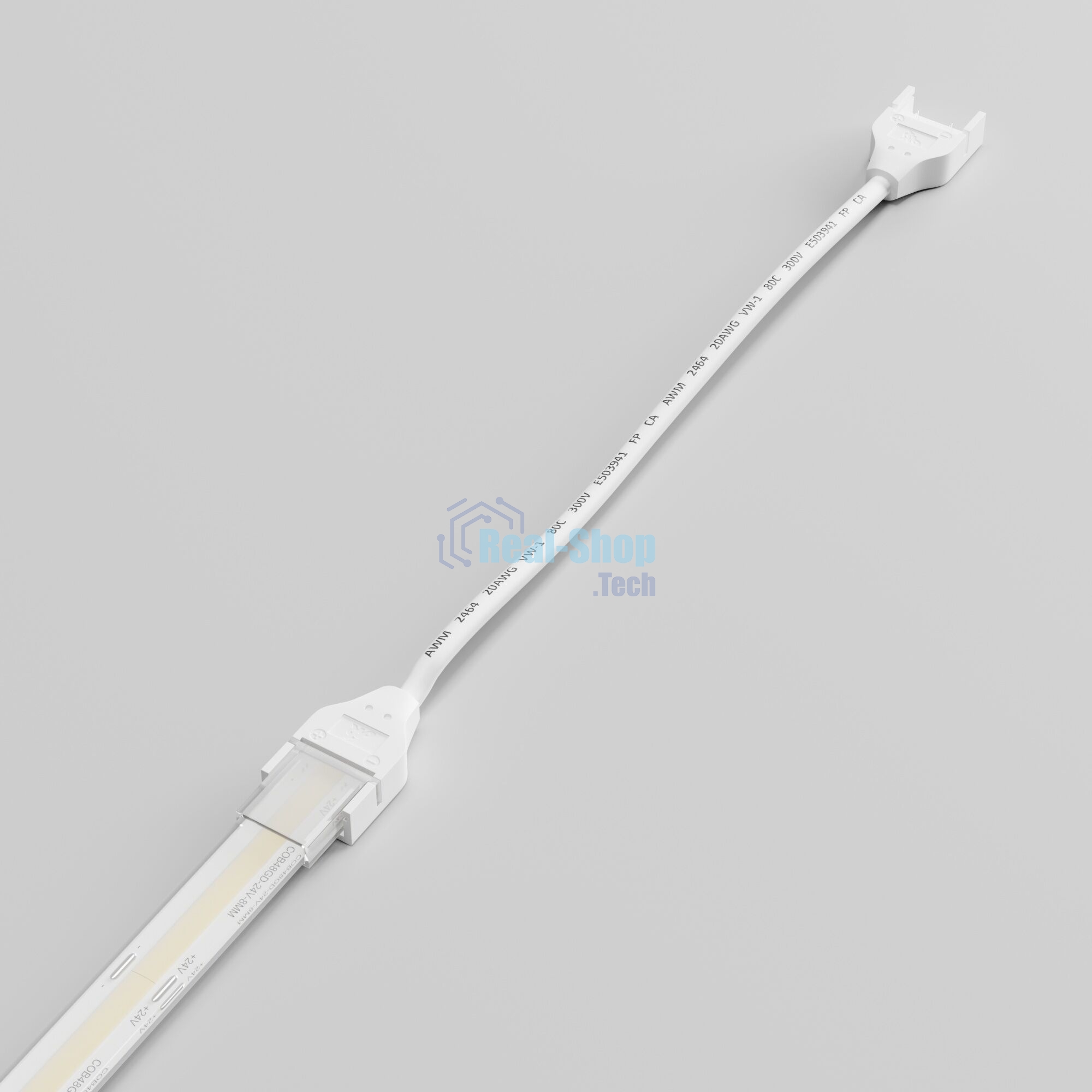 95132/00 Коннектор для лент COB 24V 480Led 14W IP68 гибкий двусторонний