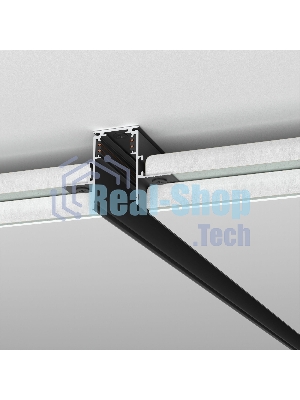 Slim Magnetic Шинопровод встраиваемый под ГКЛ 12,5мм (черный) (3м) 85208/00