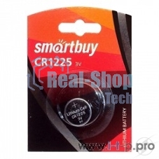 Батарейка Smartbuy CR1225/1B (12/720) (SBBL-1225-1B) (1 шт. в уп-ке)