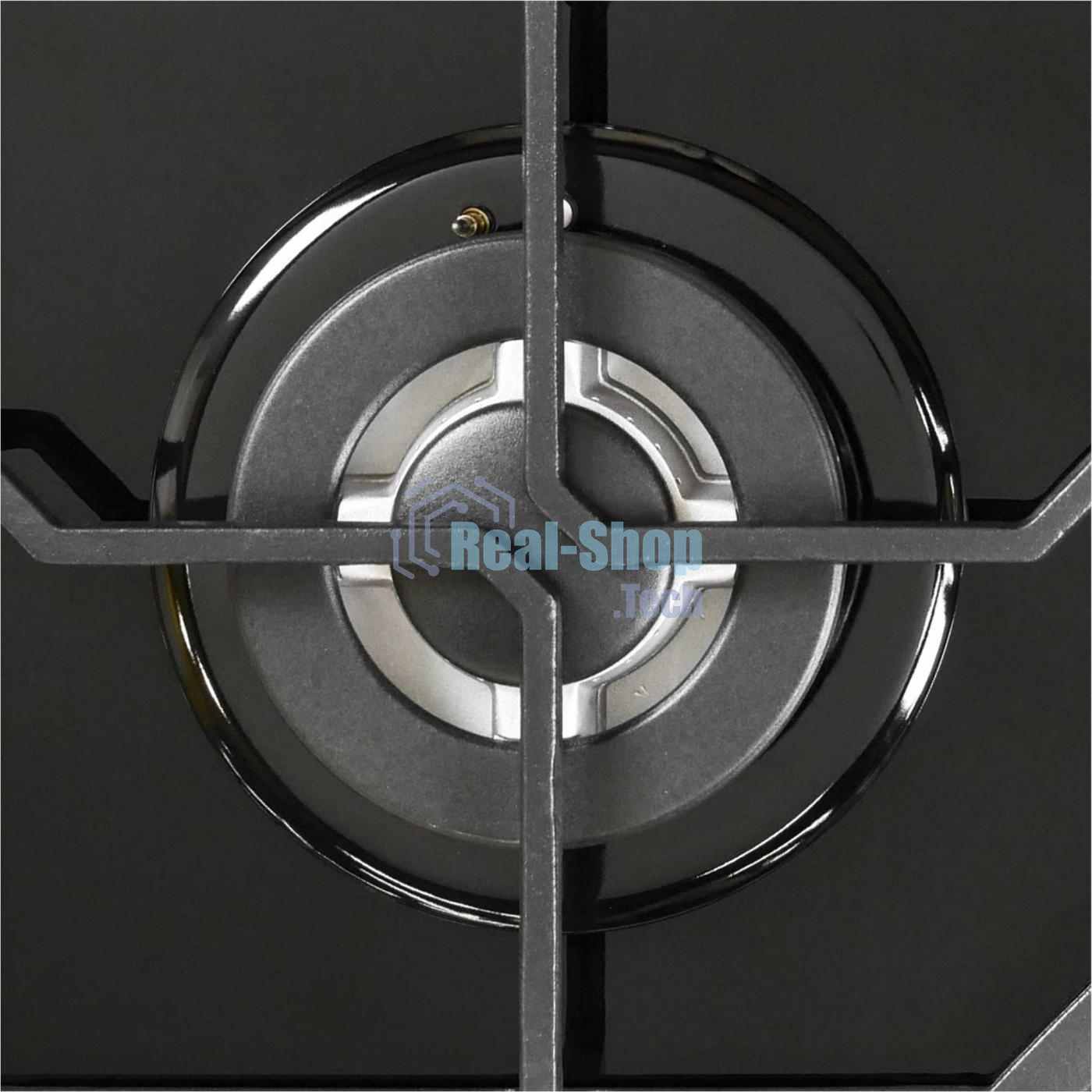 Газовая варочная панель LEX GVG 640-1 BLгазовая 1000-3500Вт 4конфорки газ контроль