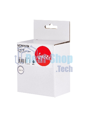 Картридж струйный Sakura LC3619Bk для Brother, черный, 68 мл., 3000 к.