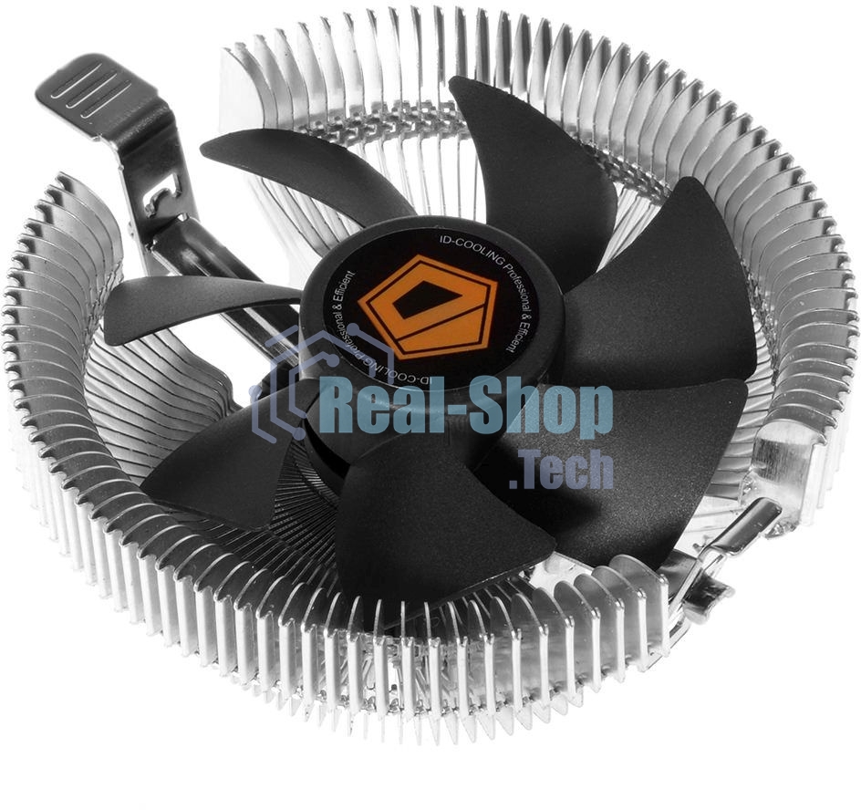 Кулер Cooler ID-Cooling DK-01 черный/серебристый 92мм алюминий 2500rpm 29db 95W 52мм